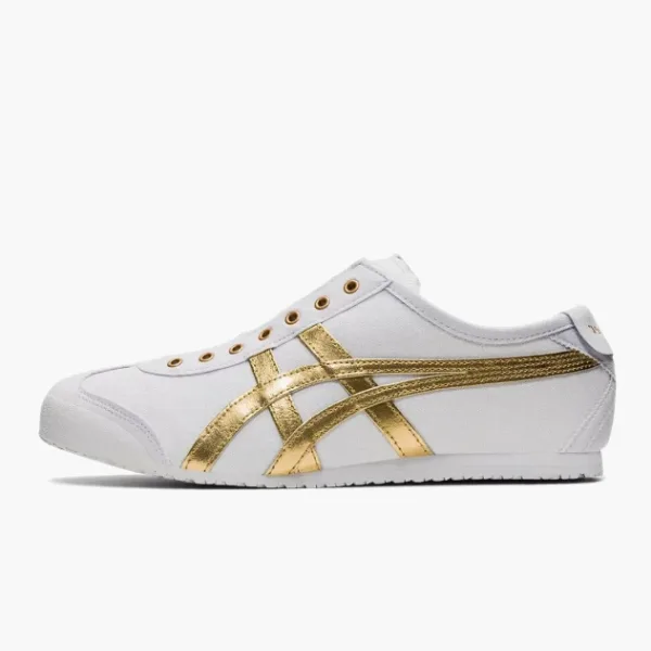 Asics Onitsuka Tiger Mexico 66 Slip-On White Pure Gold