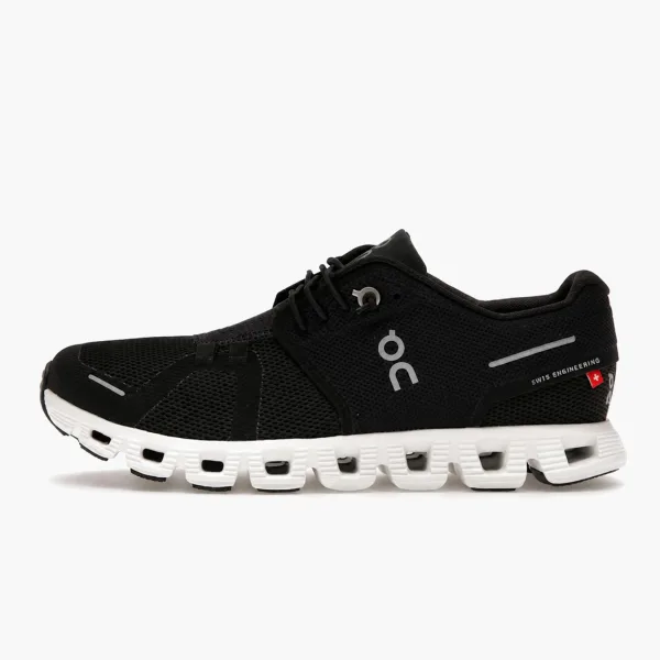 On Cloud 5 WMNS Black White
