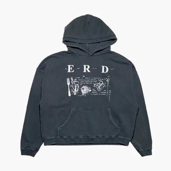 Enfants Riches Déprimés My Role In The War Hoodie Charcoal
