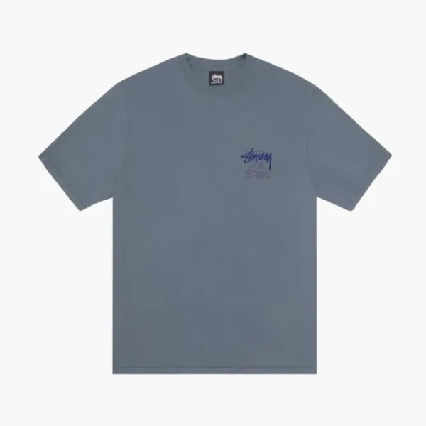 Stussy Look Beyond Tee Pigment Dyed Navy