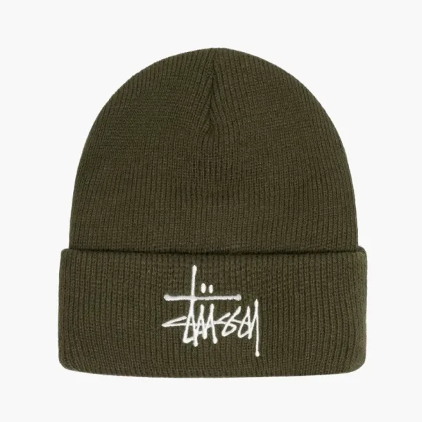 Stussy Big Basic Thinsulate Beanie Olive