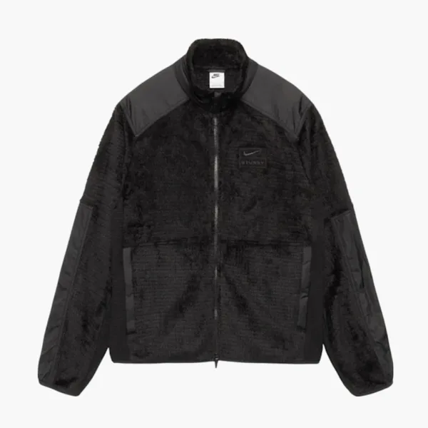 Stussy x Nike Full Zip Fleece Black