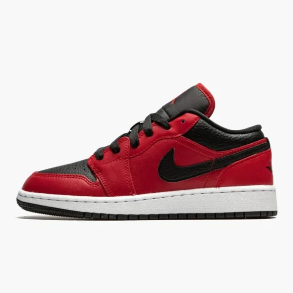 Air Jordan 1 Low Black Pebbled