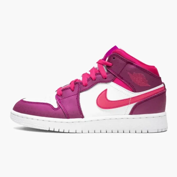 Air Jordan 1 Mid GS True Berry