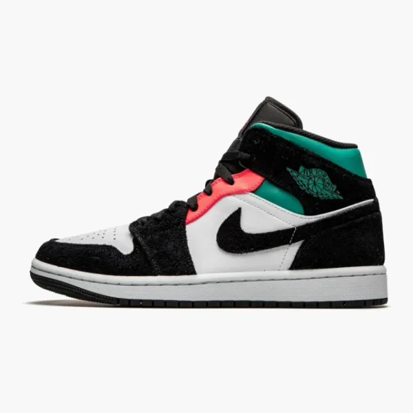 Air Jordan 1 Mid SE South Beach Black Pink
