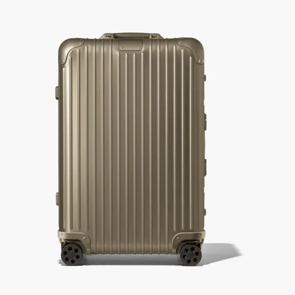 Rimowa Original Check-in M Aluminium Suitcase Titanium (60 L)
