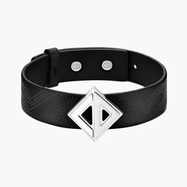 CHRISTIAN DIOR Diamond Bangle Black