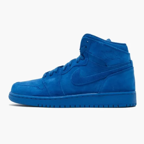 Air Jordan 1 Retro High GS Blue Suede