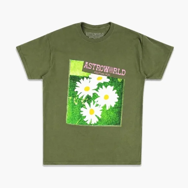 Travis Scott Cactus Jack Tee Green