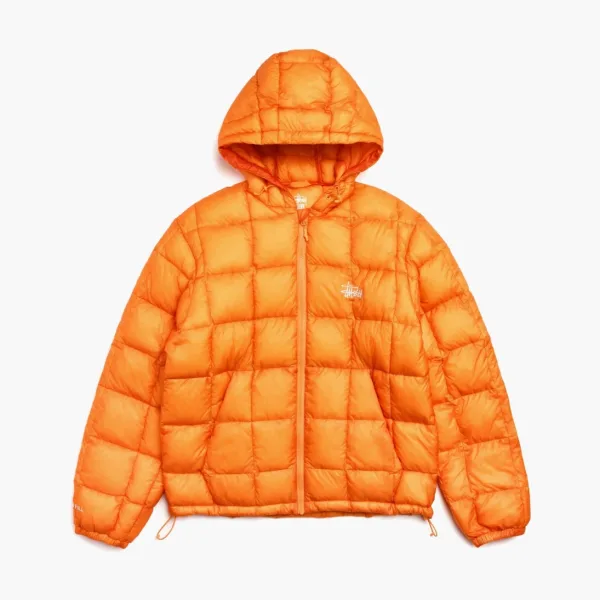 Stussy Midweight Puffer Jacket Orange