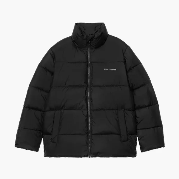 Carhartt WIP Springfield Puffer Jacket Black/Misty Grey