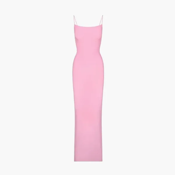 SKIMS Soft Lounge Long Dress Pink