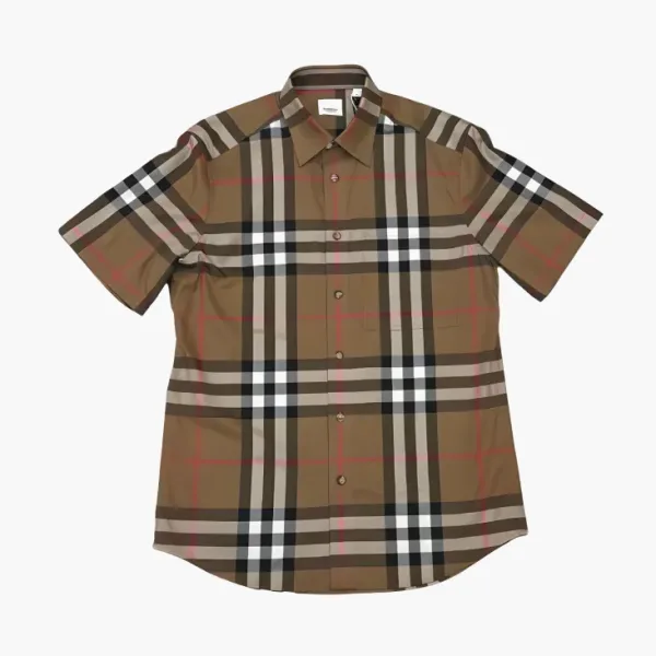 Burberry Shirts Men Brown