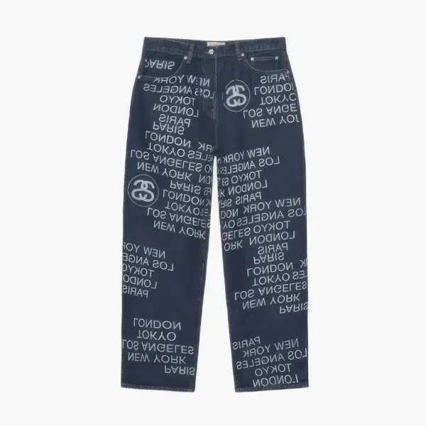 Stussy Jeans Blue
