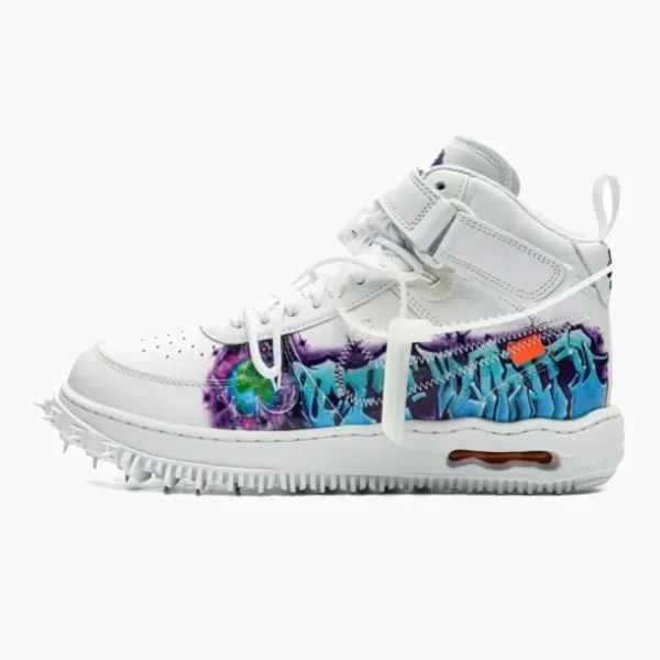 Air Force 1 Mid Off-White - Graffiti White