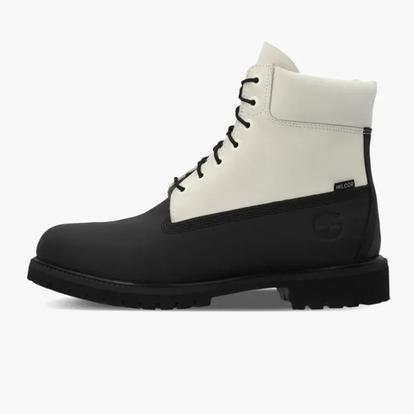 Timberland Premium 6 Inch Waterproof Boot Black White