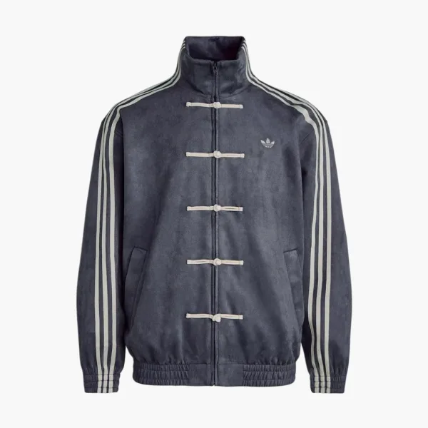 Adidas Originals CTT Chinese Track Top Casual Jacket Blue Gray