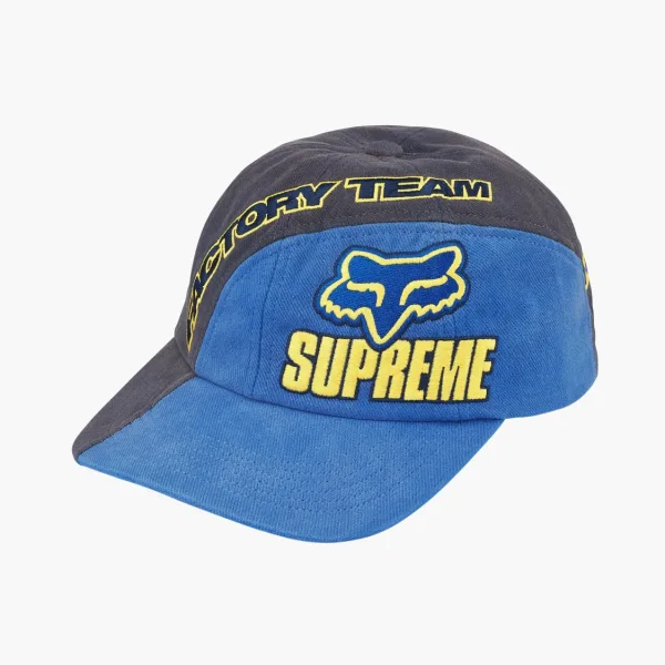 Supreme x Fox Racing 6-Panel Navy