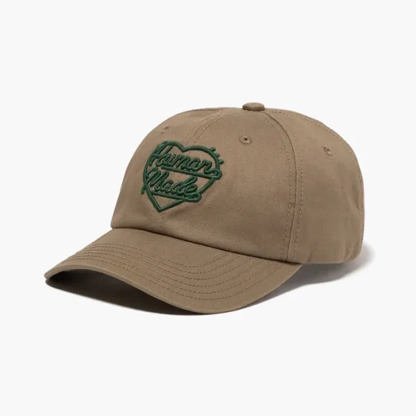 Human Made 6 Panel Twill Cap Beige