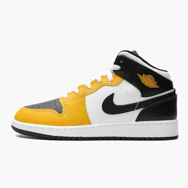 Air Jordan 1 Mid GS Yellow Ochre