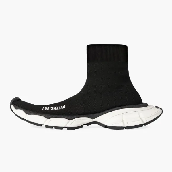 Balenciaga 3XL Sock Sneakers WMNS Black Recycled Knit