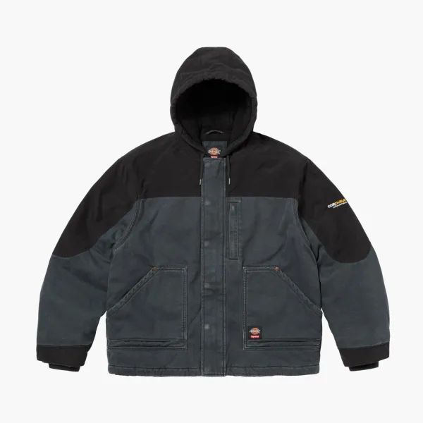Supreme x Dickies Cordura Hooded Work Jacket Black
