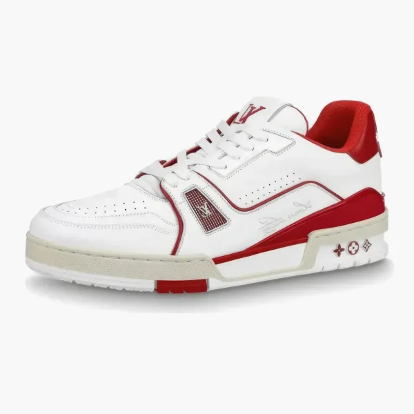 Louis Vuitton Trainer Red