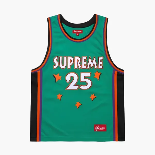 Supreme SS25 Basketball Jerseys Green