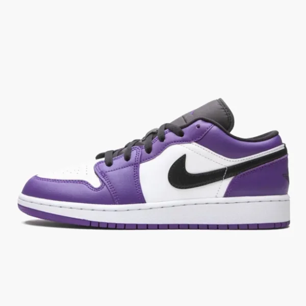Air Jordan 1 Low GS Court Purple
