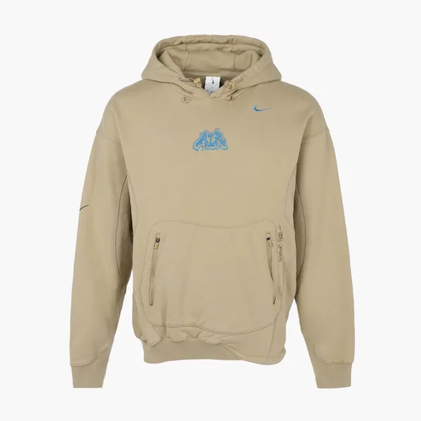 Off-White x Nike Fleece Hoodie Beige