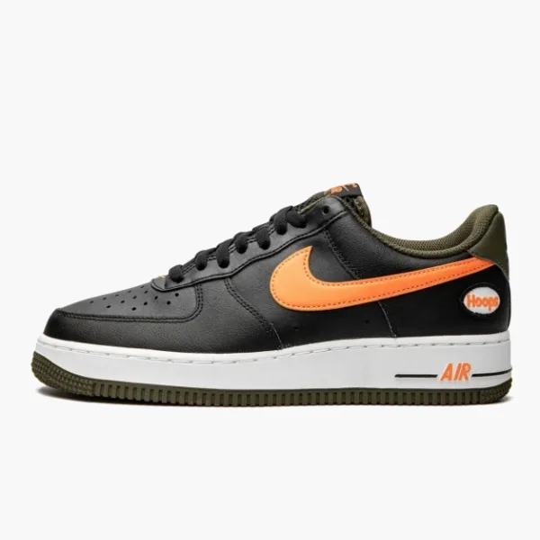 Air Force 1 Low Hoops Black University Gold