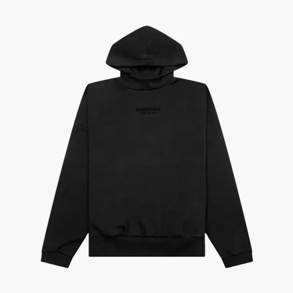 Fear of God Essentials Hoodie Jet Black