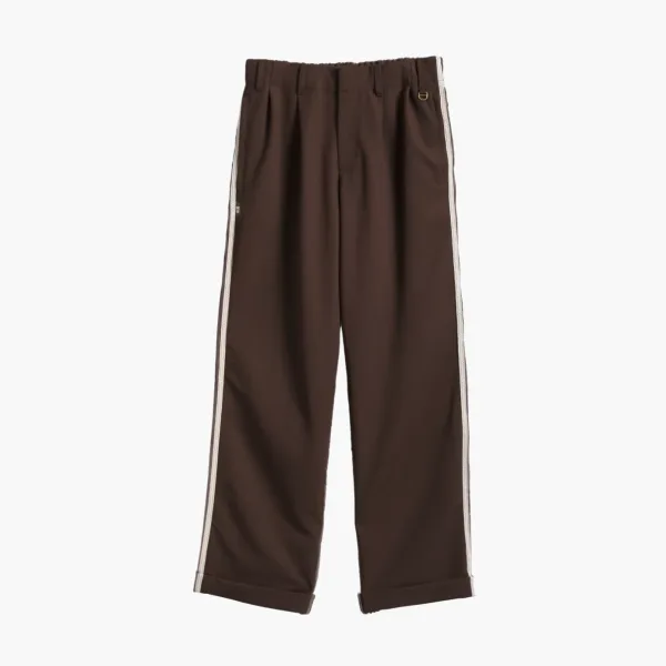 Adidas Originals x Clot by Edison Chen Sports Slacks Dark Brown