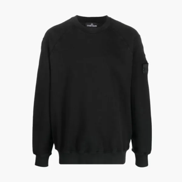 Stone Island Shadow Project Cotton Fleeve Crewneck Sweatshirt "Black"