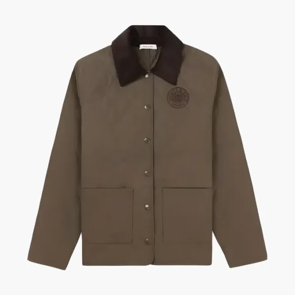 Sporty & Rich SRHWC Worker Jacket Brown