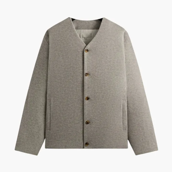 Kith Felted Jersey Jonah Liner Medium Heather Grey