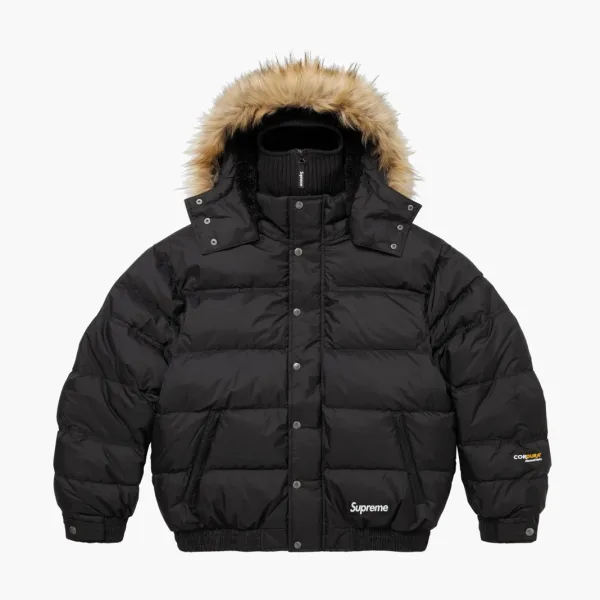 Supreme Facemask 700-Fill Down Puffer Jacket Black