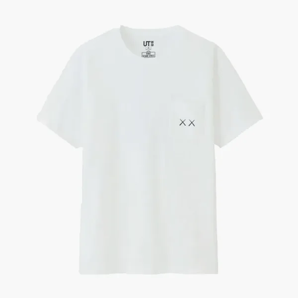 Kaws x Uniqlo x Sesame Street XX Pocket Tee White