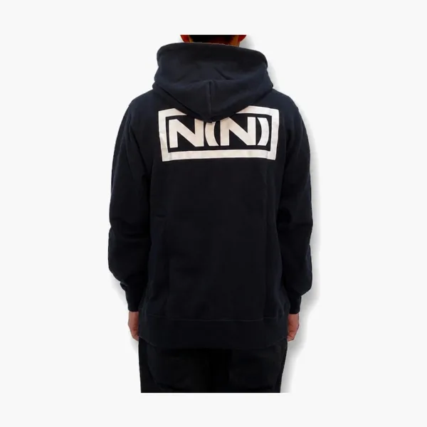Number (N)ine N(N) Zip Up Hoody Sweatshirt Black