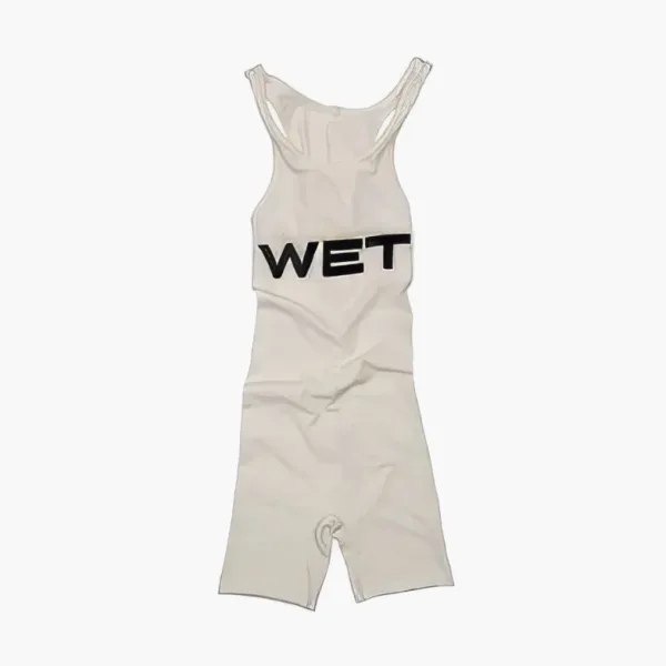 Yeezy Mowalola Wet Bodysuit White