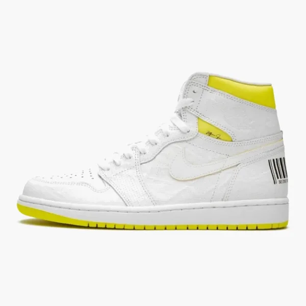 Air Jordan 1 High First Class Flight White
