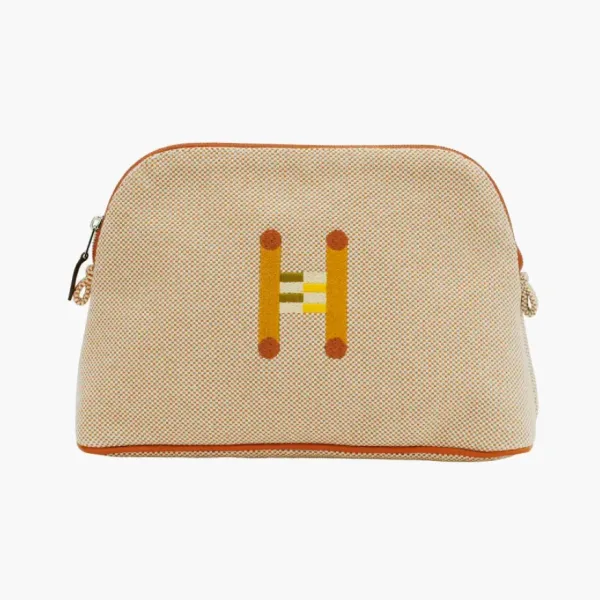 HERMES Bolide handbag in Cotton Orange