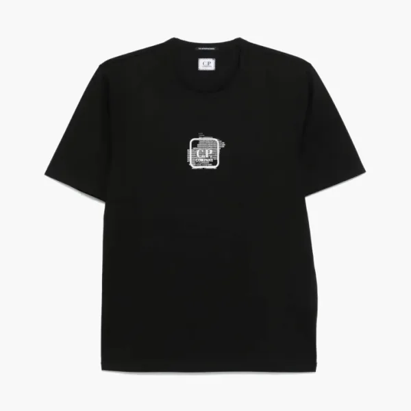 C.P. Company Printed Metropolis T-Shirt Black