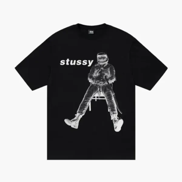 Stussy Astronaut Tee Black