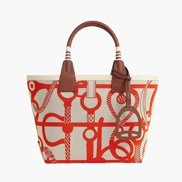 Hermes Steeple Handbags Orange