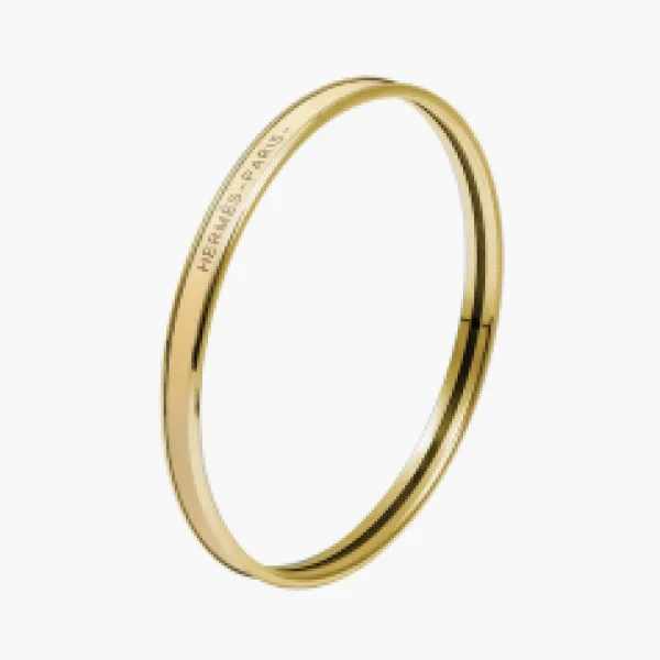 Hermes Uni Bangle Gold