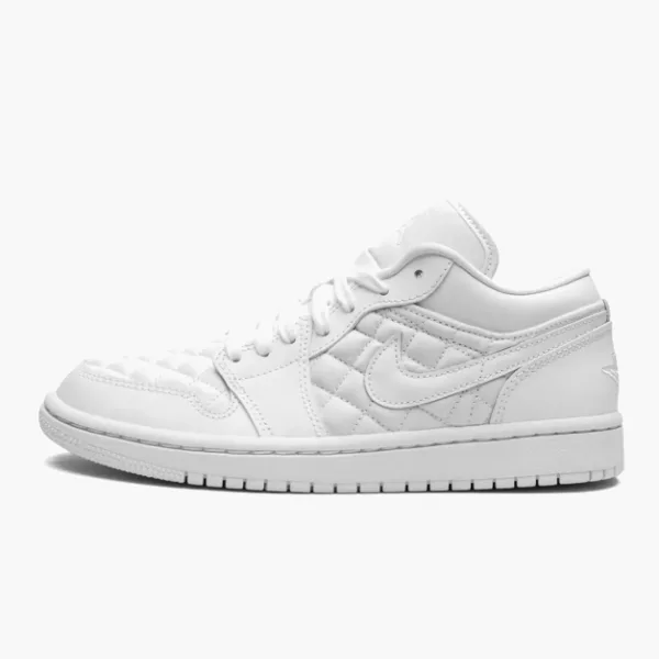 Air Jordan 1 Low Quilted WMNS Quilted White