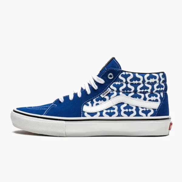 Vans Skate Grosso Mid Supreme - Monogram S - Royal