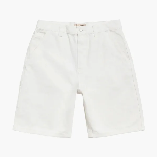 Stussy Canvas Work Shorts Bone