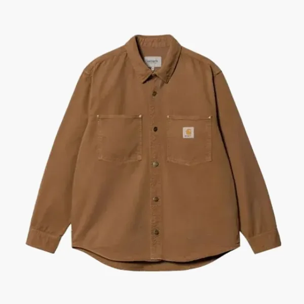 Carhartt WIP Corduroy Pocket Overshirt Brown